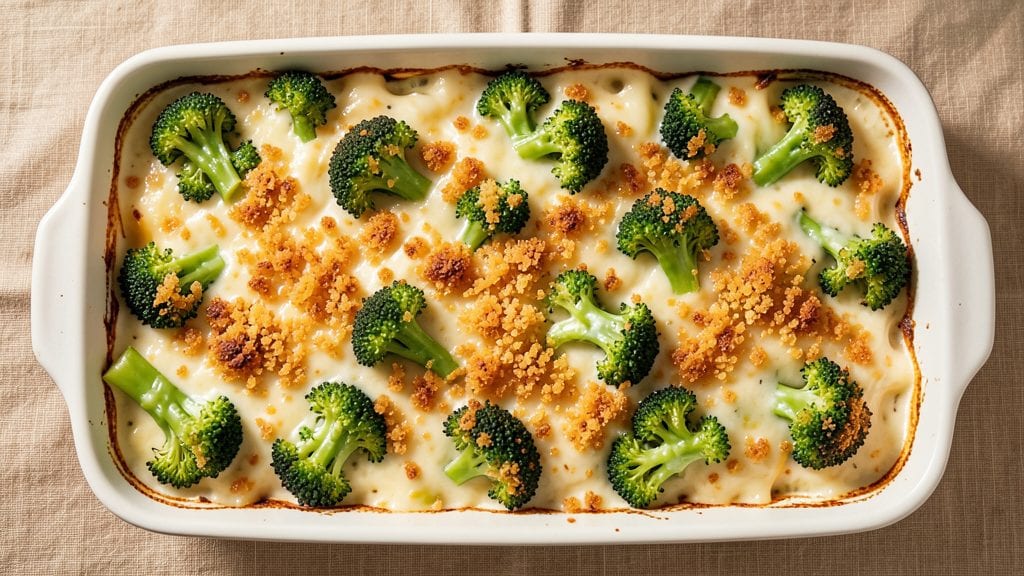 Campbell's Broccoli Cheese Casserole Recipe: One-Pan Crispy-Top Cheese Bliss