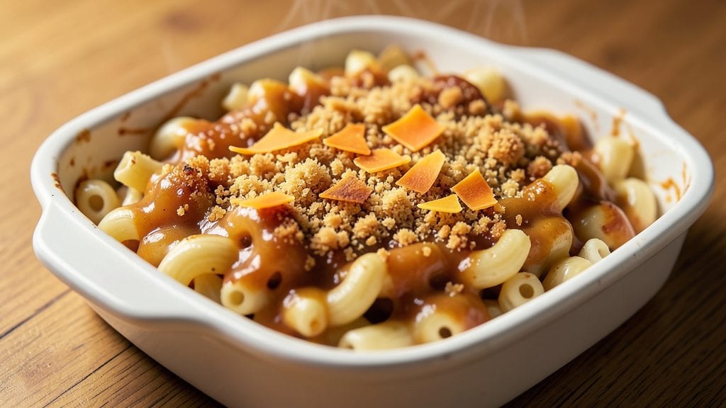 Copycat Panera Bread Mac and Cheese Recipe: Buttery Breadcrumb Crust Over Velvety Cheddar Swirls