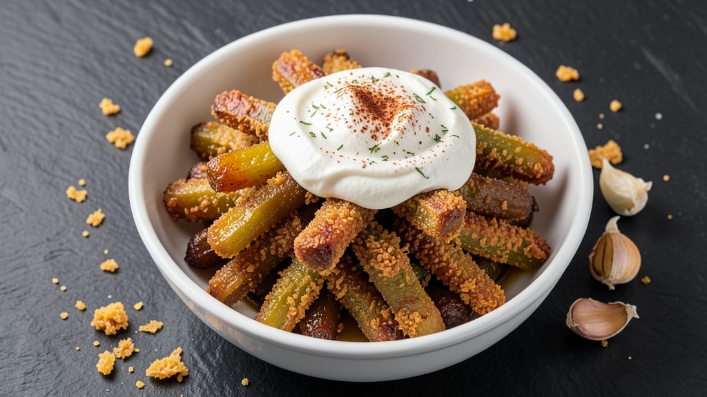 Deep Fried Pickles with Cream Cheese Recipe: Crunchy Bites and Tangy Cream Swirls