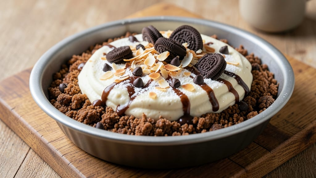 Oreo Dirt Pudding Recipe Without Cream Cheese: Crunchy Chocolate Crust Over Silky Vanilla Swirls
