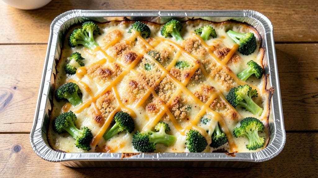 Paula Deen's Broccoli and Cheese Casserole Recipe: Golden Crunch Over Melty Cheese Swirls