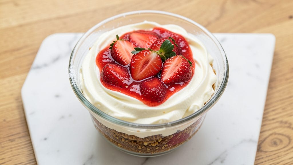 Philadelphia Cream Cheese No-Bake Strawberry Cheesecake Recipe: Cool, Creamy Layers With Zero Baking