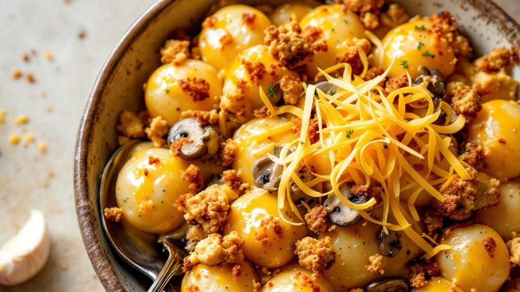 Velveeta Cheese Potatoes Recipe: Crispy Breadcrumb Crown Over Silky Cheese Swirls